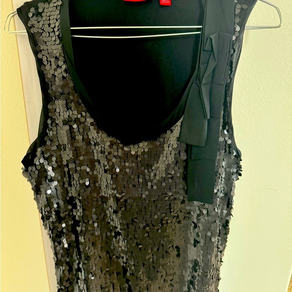 New York & Company Collection Black Sequence Sleeveless-Excellent Condition! - Picture 6 of 6